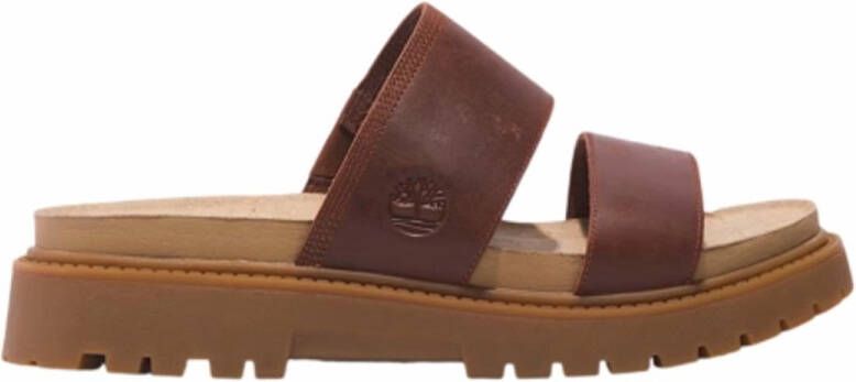 Timberland Women's Clairemont Way Slide Sandal Sandalen bruin
