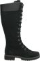 Timberland Leather Dames Boot Prem 14 Inch 08167R Black - Thumbnail 2