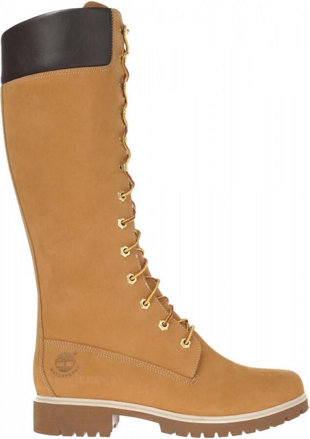 Timberland Dames Veterschoenen Women 14-Inch Premium Boot Bruin