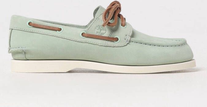 Timberland Classic Boat 2Eye Authentic Boat Shoe Wo Green Loafers
