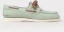 Timberland Classic Boat 2Eye Authentic Boat Shoe Wo Green Loafers - Thumbnail 3