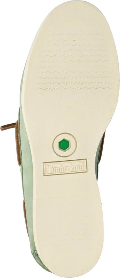 Timberland Classic Boat heren bootschoen Licht groen