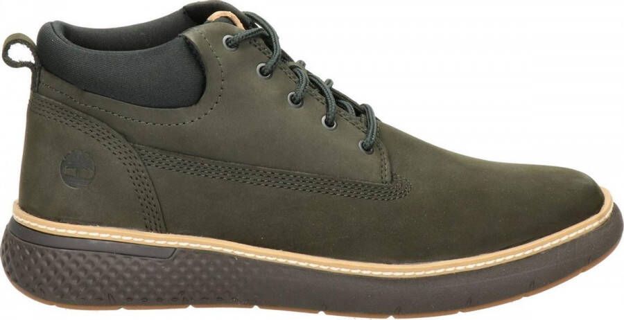 Timberland Heren Cross Mark Chukka in Donkergroen Green Heren