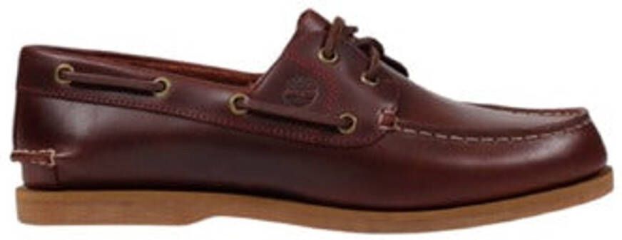 Timberland Classic Boat dames veterschoen Bordo