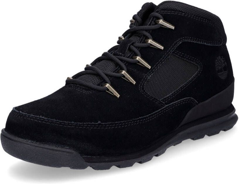 Timberland Euro Rock Mid Hiker herenlaarzen wandelschoenen suède TB 0A2H68 zwart