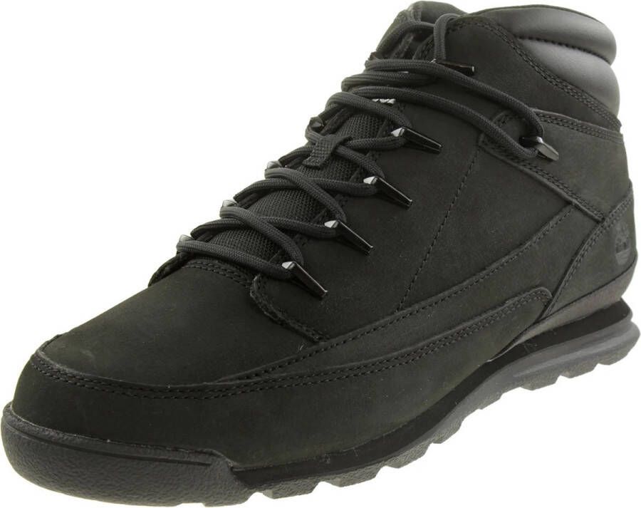 Timberland Euro Rock Mid Lace Boot Heren Laarzen Wandelschoenen Suede TB 1A2AD1 Zwart