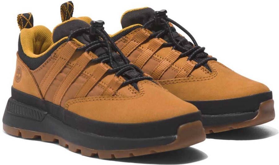 Timberland Euro Trekker Low Fabric Leather Junior Wandelschoenen Beige