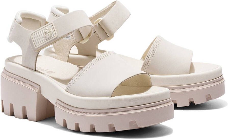 Timberland Everleigh Backstrap Sandalen Beige 1 2 Vrouw