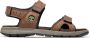 Timberland Governor's Island 3 Strap Heren Sandalen Dark Brown - Thumbnail 1