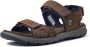 Timberland Governor's Island Heren 3-Strap Bruine sandalen met riempjes TB0A1QZ4 - Thumbnail 9