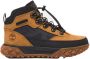 Timberland Kid's Greenstride Motion 6 Mid Bungee WP Boot Vrijetijdsschoenen bruin - Thumbnail 1