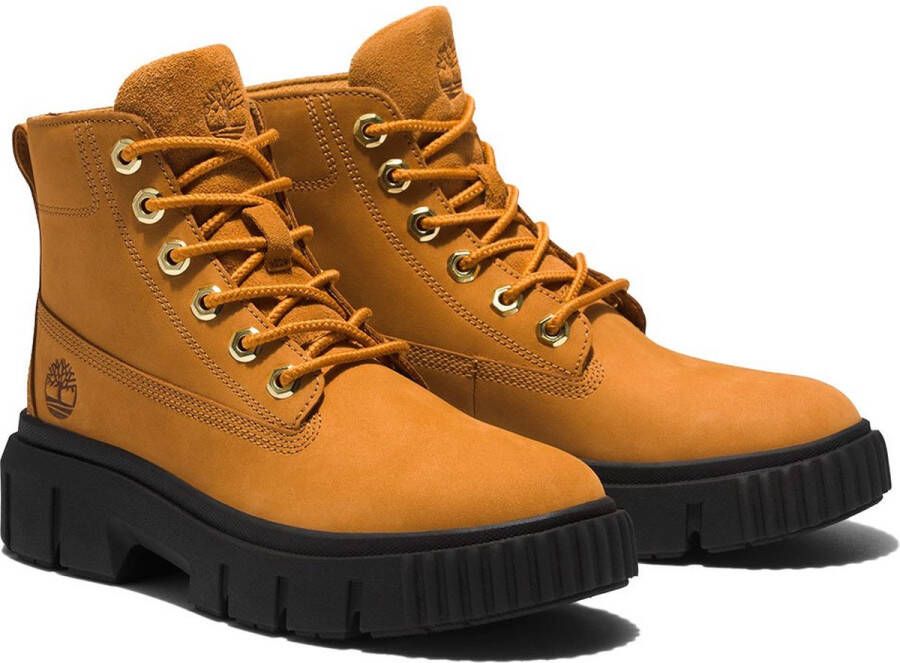 Timberland Veterschoenen GREYFIELD MID LACE UP BOOT Winterlaarzen veterschoenen winterschoenen