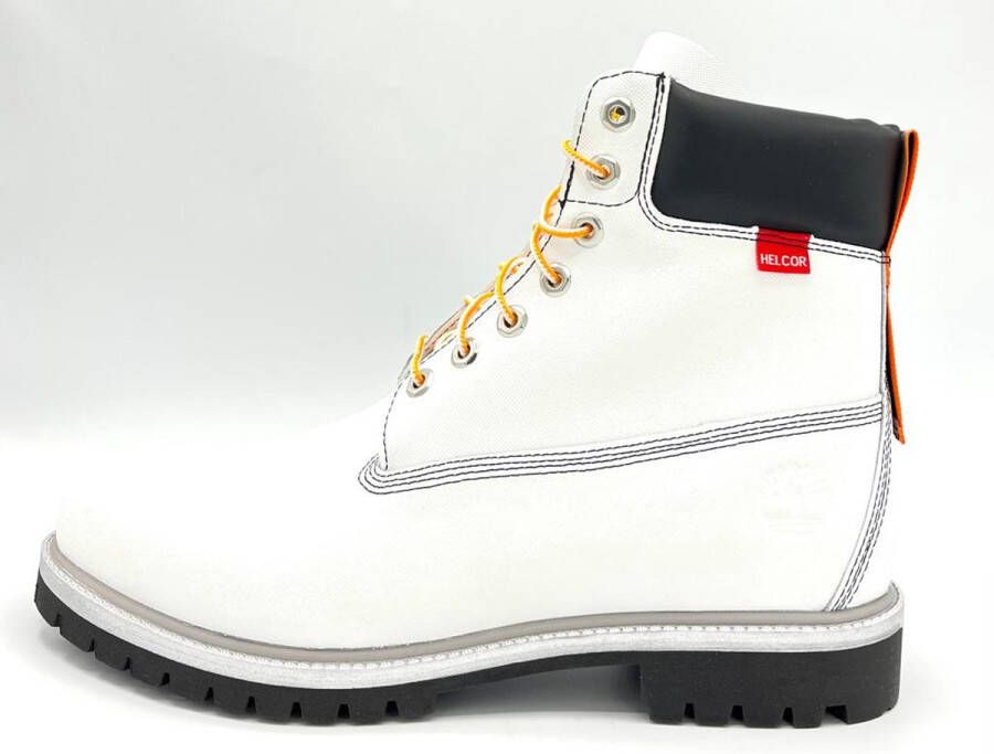 Timberland Heritage 6 In Waterproof Boot White Helcor Size