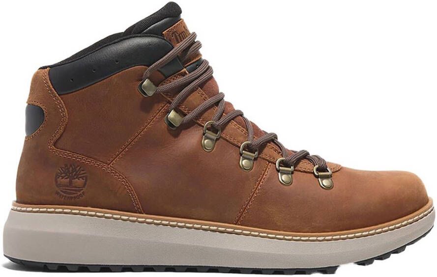Timberland Hudson Road Mid Lace Up M Boots Heren Cognac