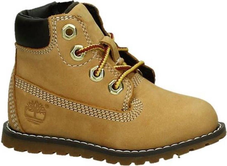 Timberland Pokey Pine 6in Boot Boots Schoenen wheat nubuck maat: 26 beschikbare maaten:22 23 24 25 26 27 28 29 30 - Foto 10