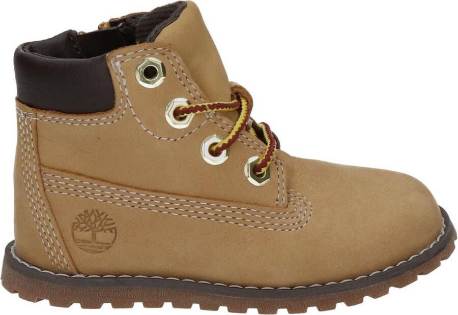 Timberland Pokey Pine 6in Boot Boots Schoenen wheat nubuck maat: 26 beschikbare maaten:22 23 24 25 26 27 28 29 30 - Foto 7