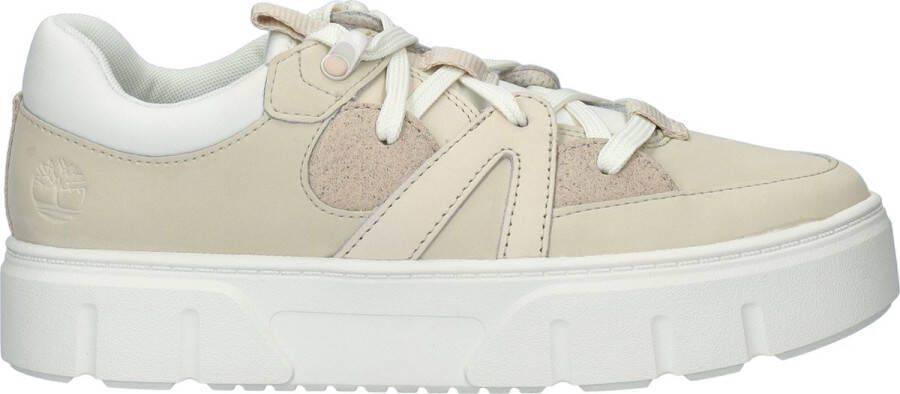 Timberland Laurel Court dames sneaker Beige wit