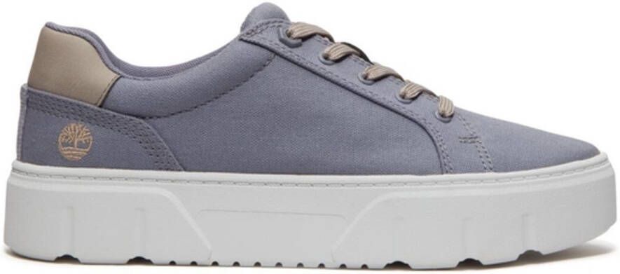 Timberland LAUREL COURT LOW LACE UP SNEAKER MEDIUM PURPLE CANVAS Dames Sneakers MEDIUM PURPLE CANVAS