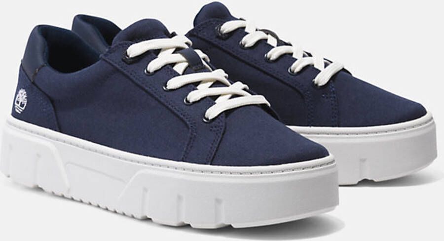 Timberland LAUREL COURT LOW LACE UP SNEAKER NAVY CANVAS