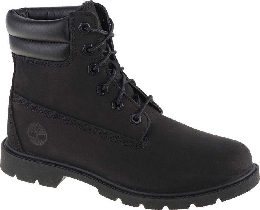 Timberland Linden Woods 6 IN Boot 0A2M28 Vrouwen Zwart Trappers Laarzen