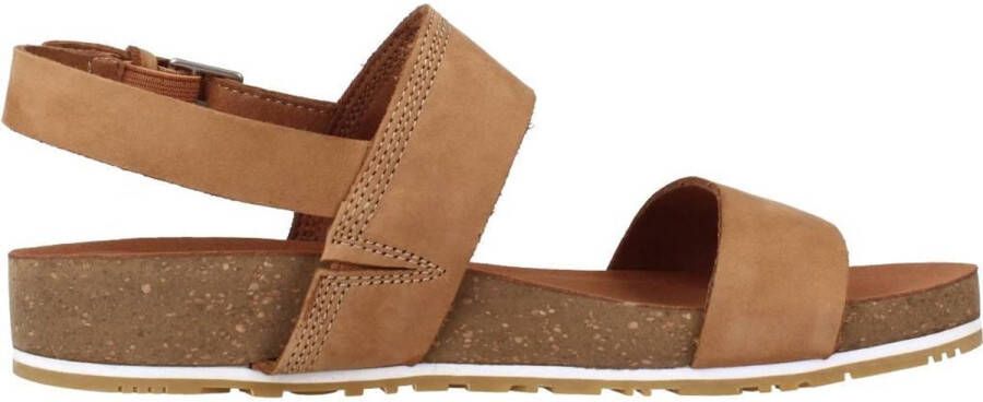 Timberland Malibu Waves 2-band Brede Sandalen Bruin 1 2 Vrouw