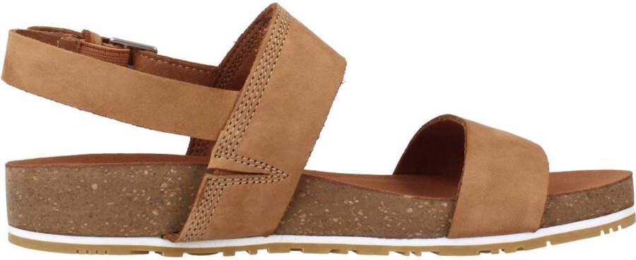 Timberland Malibu Waves 2-band Brede Sandalen Bruin 1 2 Vrouw