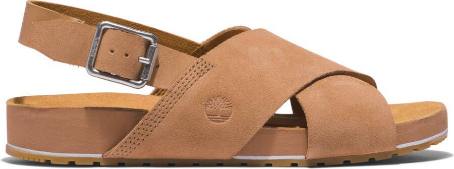 Timberland Malibu Waves Basic X Strap Dames Sandalen Indian Tan