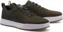 Timberland Maple Grove Leather Oxford Sneakers Groen Man - Thumbnail 1