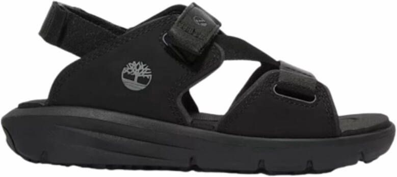Timberland Motion Dune Backstrap Jeugdsandalen Zwart