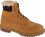 Timberland Pemium 6 In Shearlingboot A1BEI voor meisje Geel Trappers Laarzen - Thumbnail 1