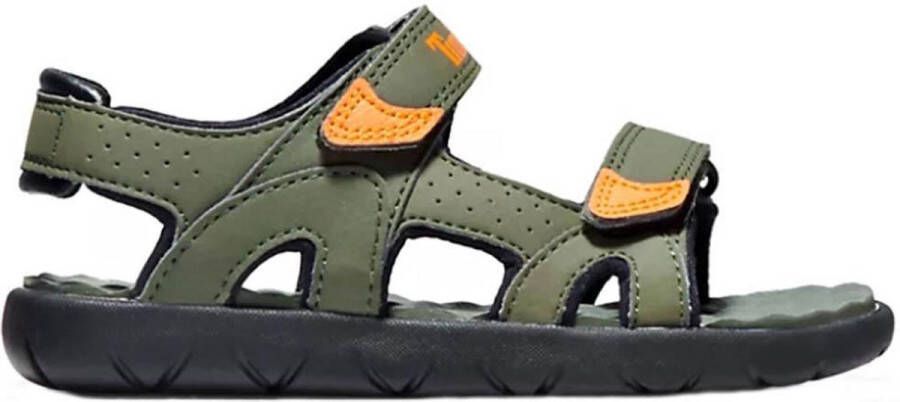 Timberland Perkins Row sandalen groen oranje Jongens Imitatieleer Meerkleurig 37