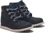 Timberland Toddler Pokey Pine 6-Inch Side-Zip Navy Full Grain Black Iris - Thumbnail 5