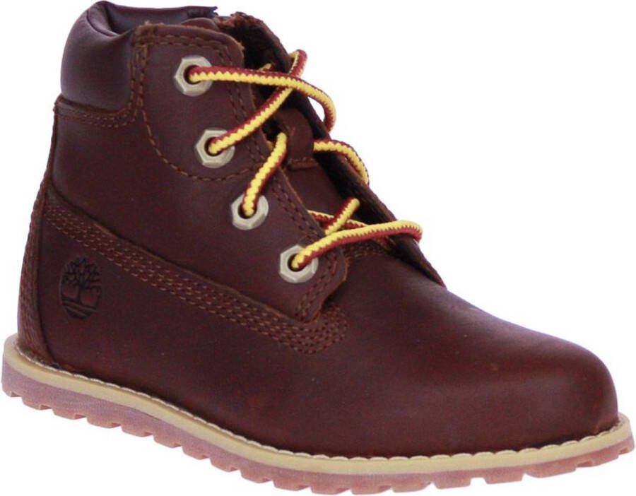 Bruin Tinten Pokey Pine 6in Boot Kids Veterboots Laarzen Met Veters Meisjes Bruin - Foto 2