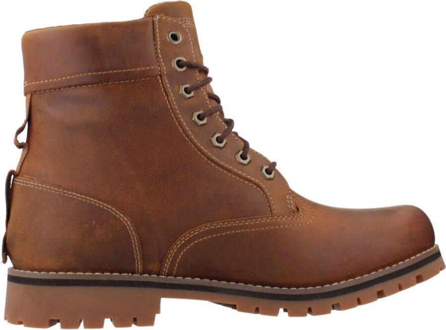 Timberland Premium Rugged WP 6 inch Waterproof Boot Heren Winter Laarzen Boots Schoenen Leer Bruin TB1A2JJB