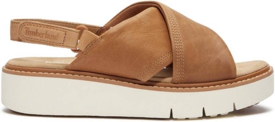 Timberland Safari Dawn BACKSTRAP SANDAL MEDIUM BEIGE FULL GRAIN Dames Sandalen MEDIUM BEIGE FULL GRAIN