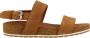 Timberland Malibu Waves 2-band Brede Sandalen Bruin 1 2 Vrouw - Thumbnail 1
