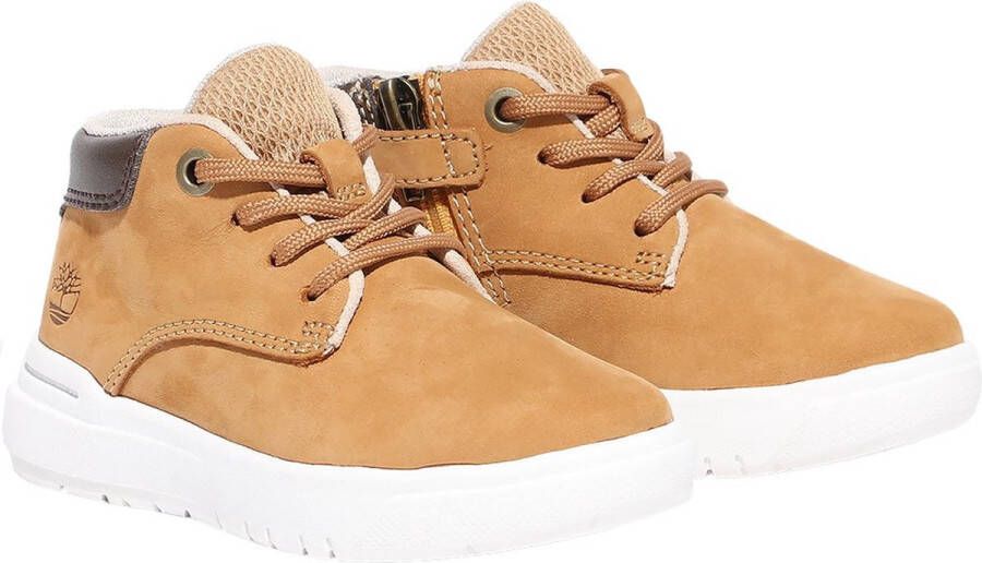 Timberland Seneca Bay Leather Peutersneakers Groen Jongen