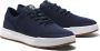 Timberland Maple Grove Knit Oxford Sneakers blauw - Thumbnail 1