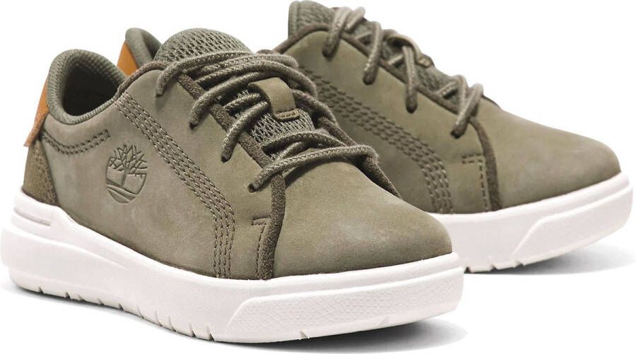 Timberland Kid's Seneca Bay Low Lace Up Sneaker Sneakers olijfgroen