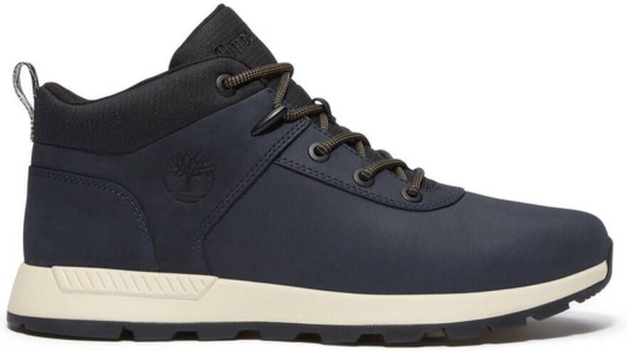 Timberland SPRINT BASIC MID LACE UP SNEAKER Heren Sneakers NAVY NUBUCK