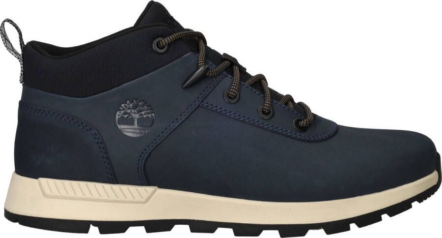 Timberland SPRINT BASIC MID LACE UP SNEAKER Heren Sneakers NAVY NUBUCK