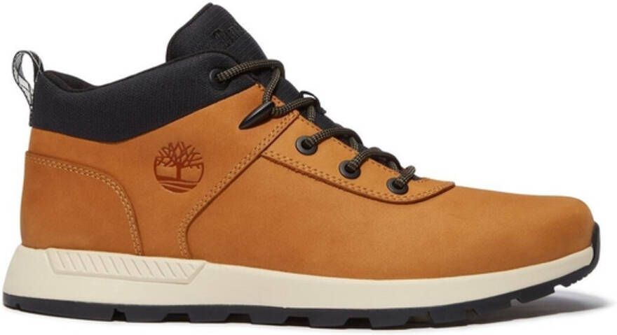 Timberland SPRINT BASIC MID LACE UP SNEAKER Heren Sneakers WHEAT NUBUCK
