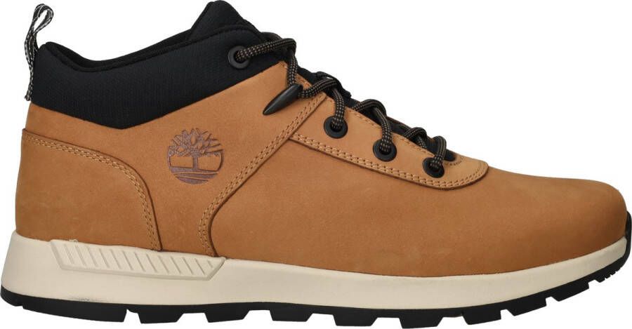 Timberland SPRINT BASIC MID LACE UP SNEAKER Heren Sneakers WHEAT NUBUCK