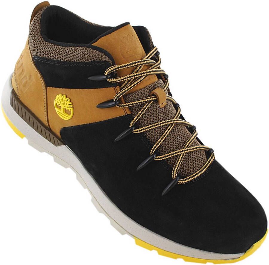 Timberland Sprint Trekker MID Heren Chukka Laarzen Winterschoenen Boots Leer Zwart TB0A5YHK015