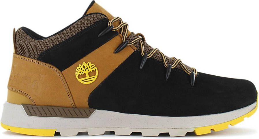 Timberland Sprint Trekker MID Heren Chukka Laarzen Winterschoenen Boots Leer Zwart TB0A5YHK015