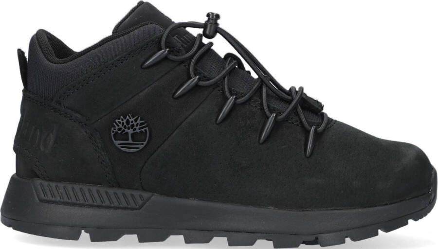 Timberland Sprint Trekker Mid Kids Veterboots Laarzen Met Veters Jongens Zwart