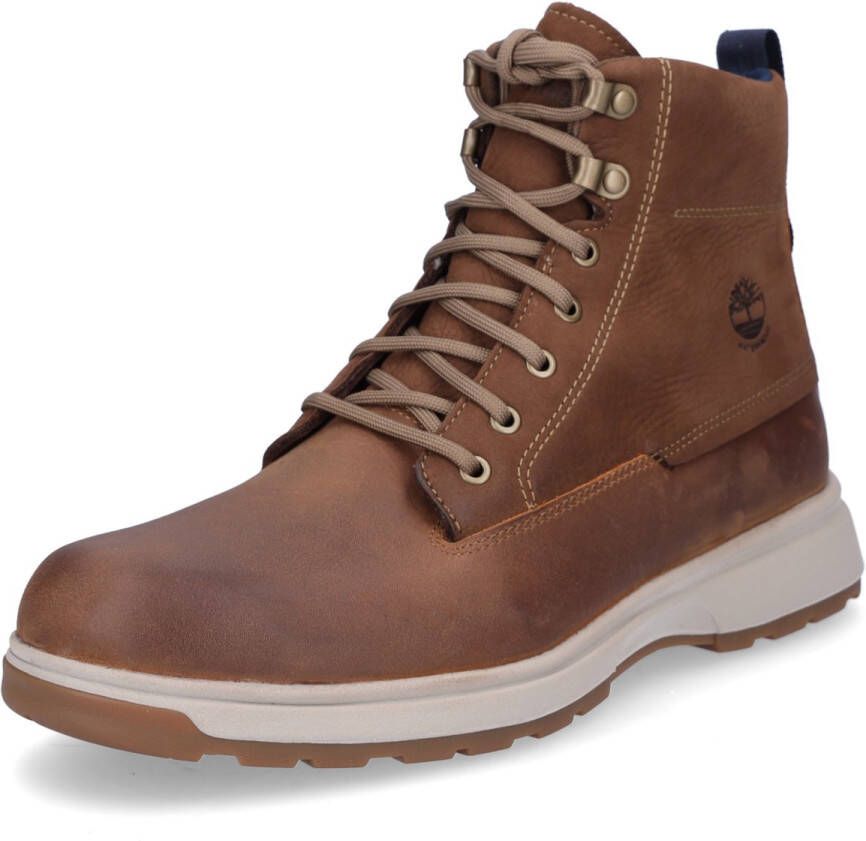 Timberland Stiefel Atwells Ave Mid Lace Up Waterproof Boot 0A43 Saddle