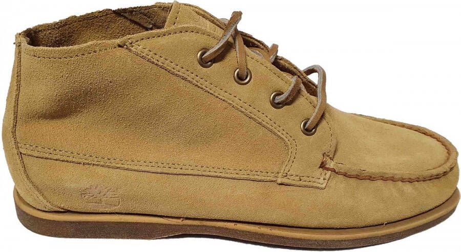 Timberland Suede Veterschoen Boat 1010R Tan