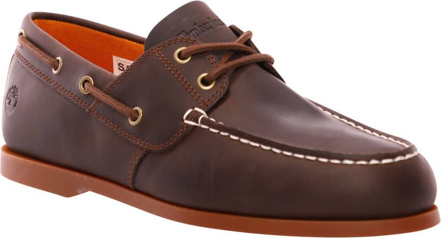 Timberland Cedar Bay Boat Shoe Heren klassieke bootschoenen Schoenen Leer Bruin TB0A29YG
