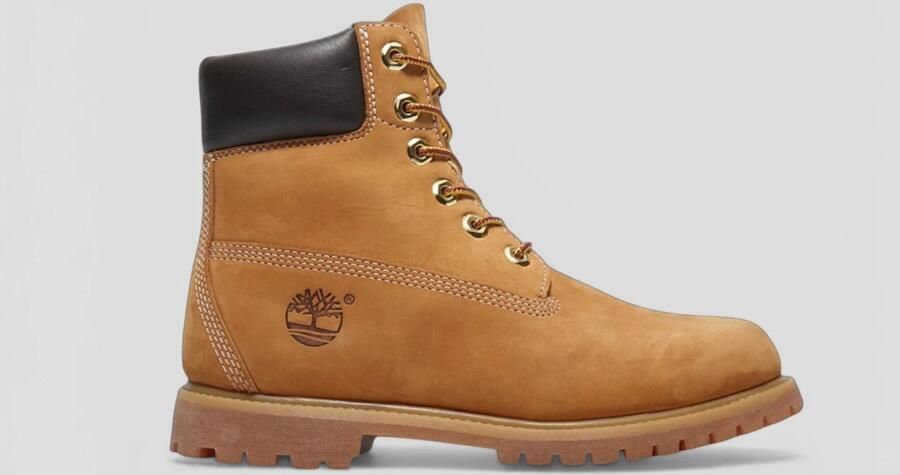 Timberland Laarzen 6 Inch Lace Up Premium WP Boot 'Wheat' ( 's)